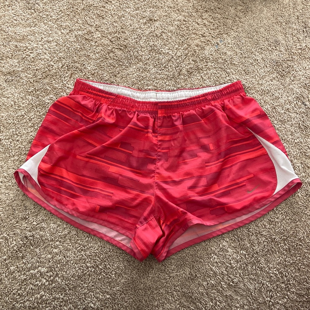Nike dry fit shorts, women’s medium, in great shape, pink/orange.
